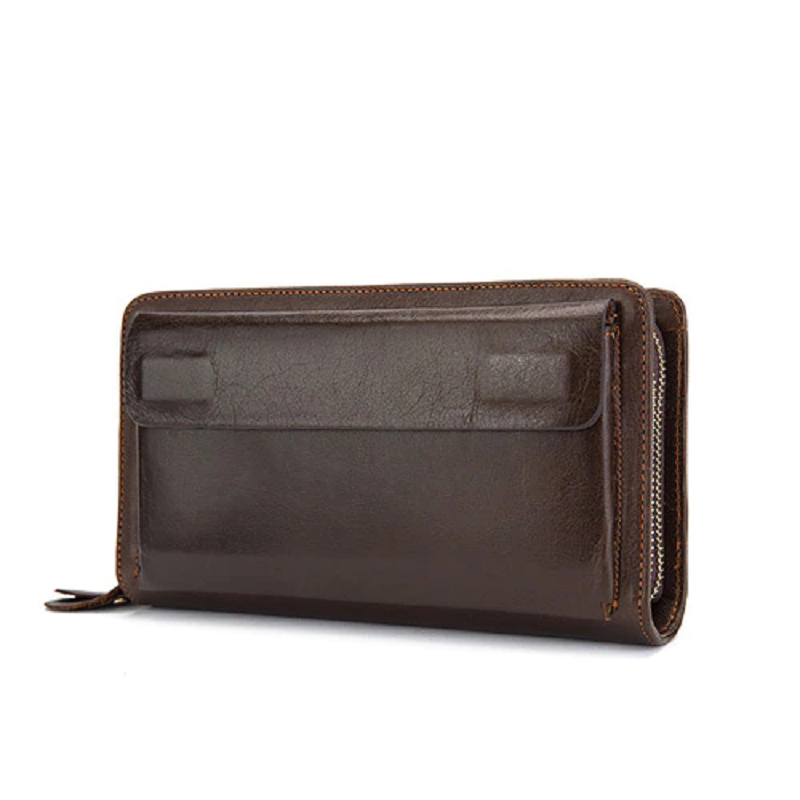 Men's Wallet Genuine Leather Clutch Bag