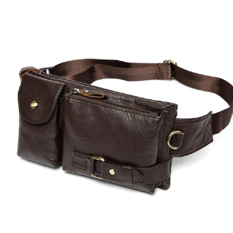Genuine Leather Waist Packs iciCosmetic