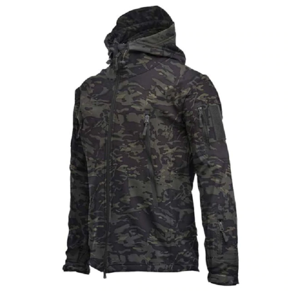 Men's military shark skin soft shell jackets