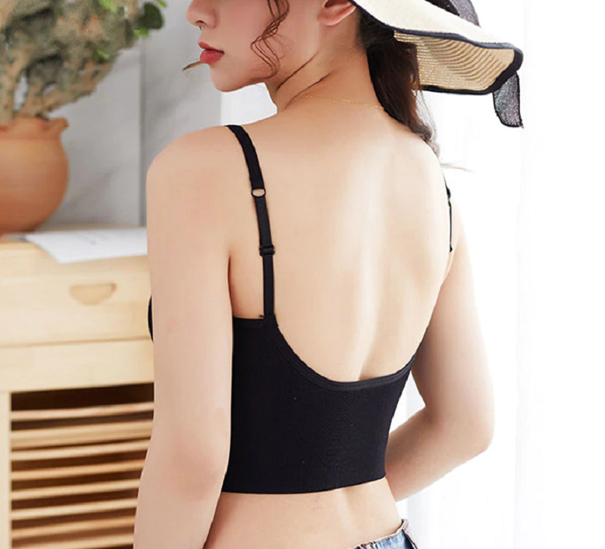 Tank Top U Type Backless Bra