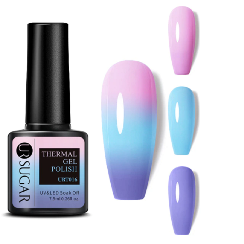 Thermal ultra-thin glitter color-chaging nail art gel iciCosmetic