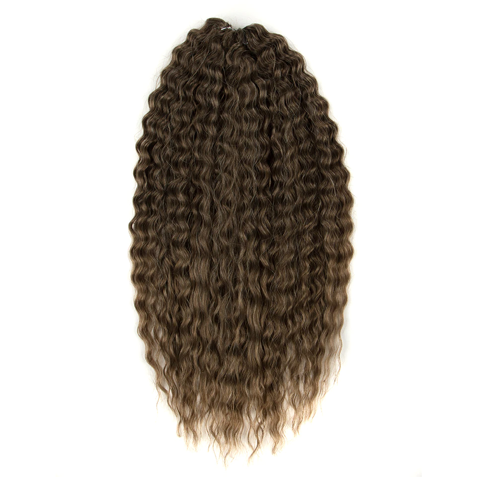 Soft twist crochet synthetic wave braiding hair extension