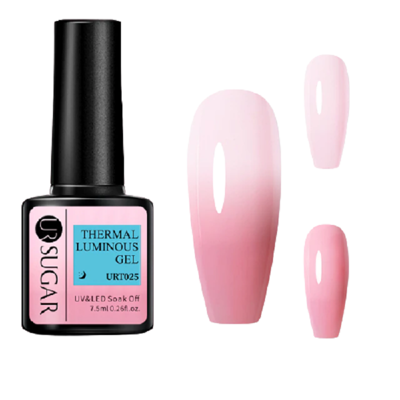 Thermal ultra-thin glitter color-chaging nail art gel iciCosmetic