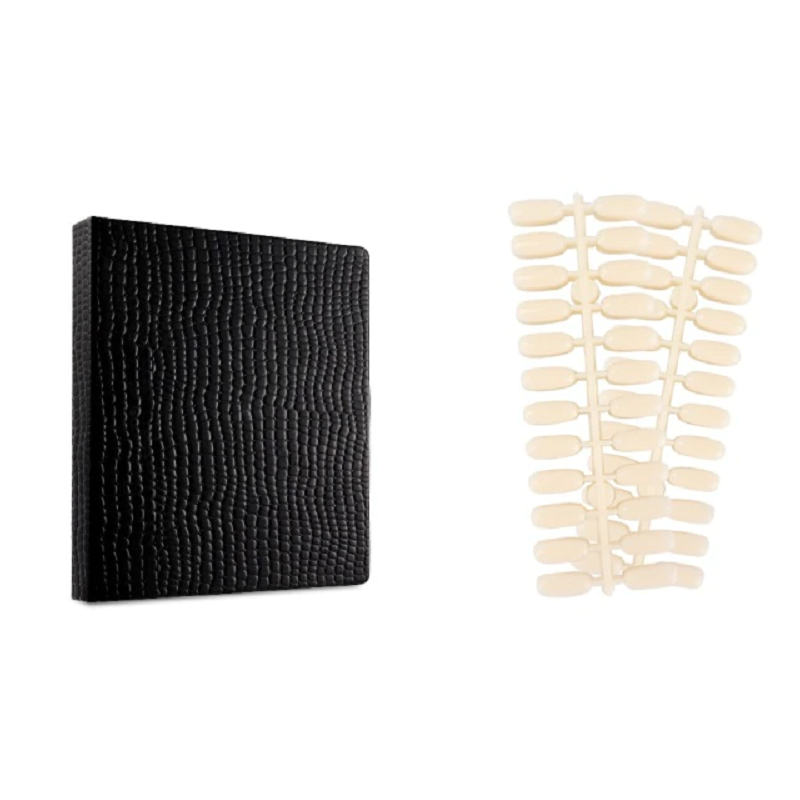 Colors nail display book 240PCS false nails set