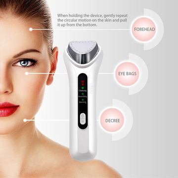 Multifunctional EMS facial massager skin care device