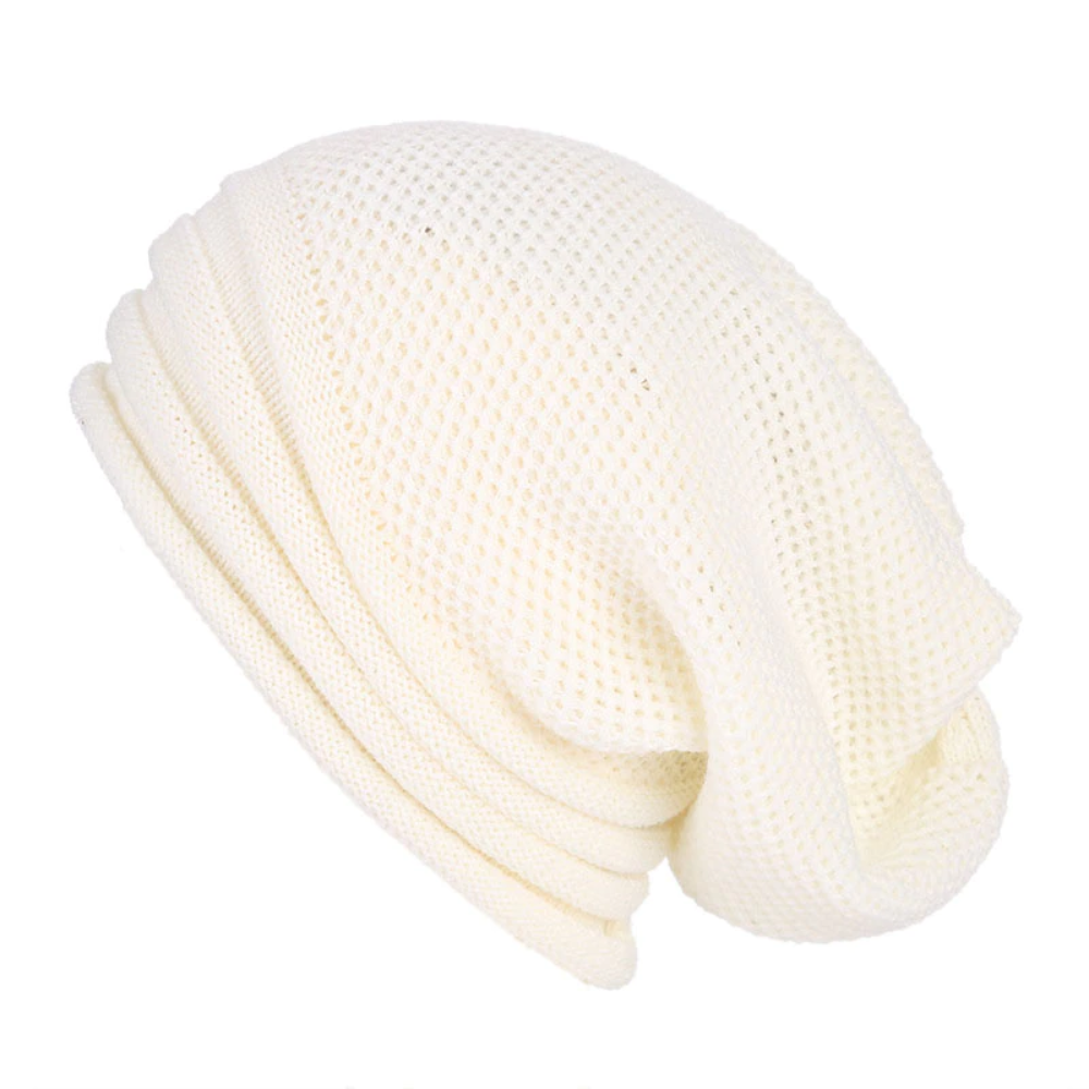 Winter baggy slouchy beanie hat wool knitted warm cap