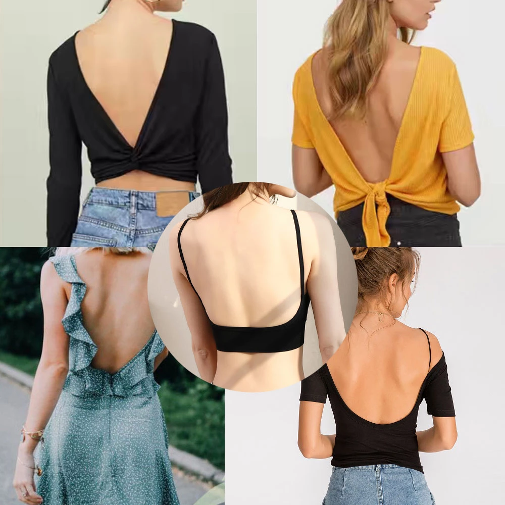 Tank Top U Type Backless Bra