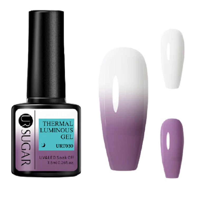 Thermal ultra-thin glitter color-chaging nail art gel iciCosmetic