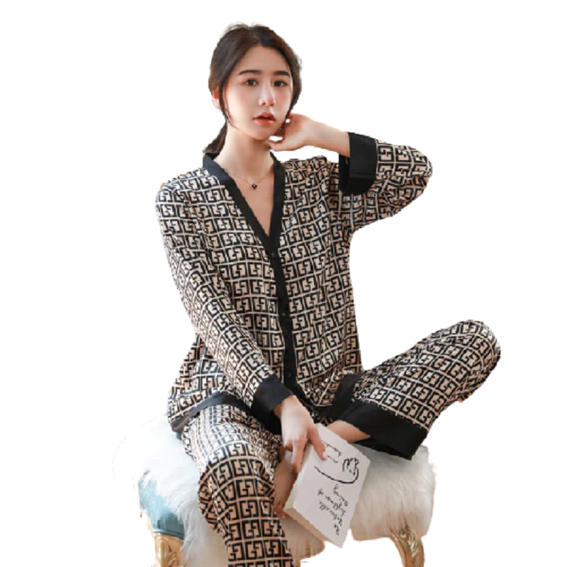 Comfy soft lounge cotton pajamas set iciCosmetic™