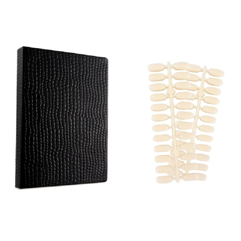 Colors nail display book 240PCS false nails set