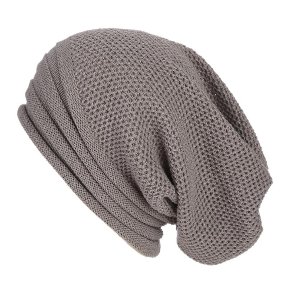 Winter baggy slouchy beanie hat wool knitted warm cap