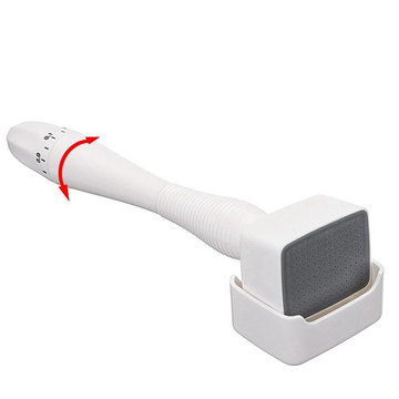 Adjustable microneedle derma stamp
