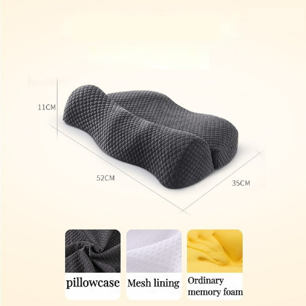 Memory Foam Pillow Orthopedic Massage Sleeping Pillow Neck Pain Relief