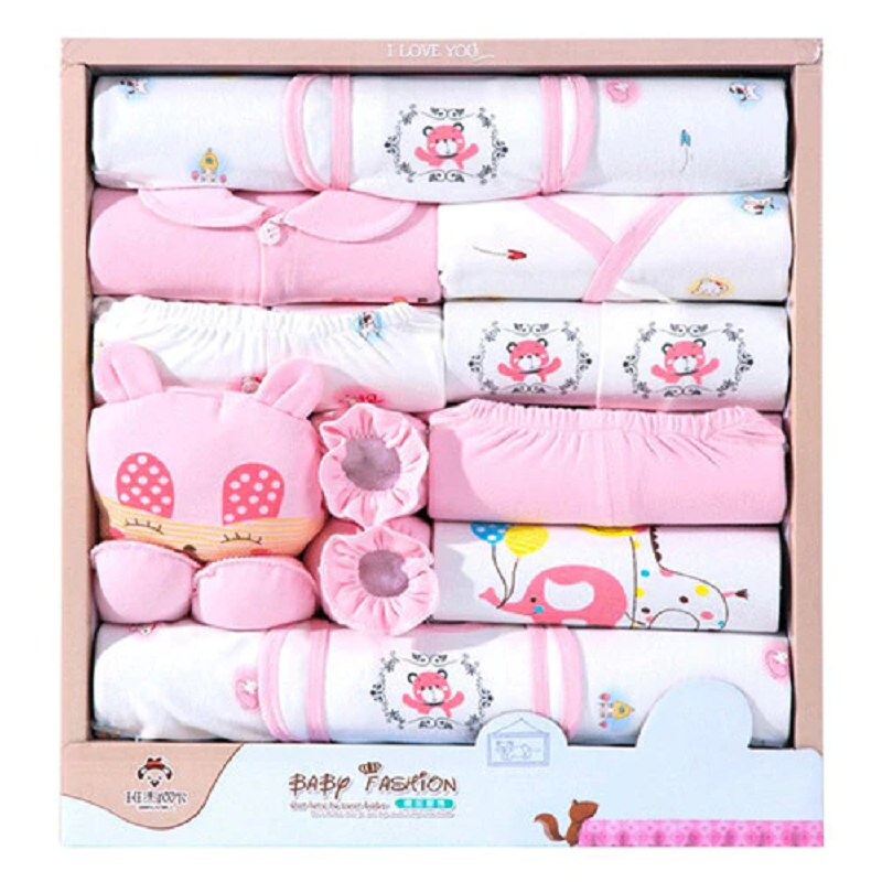 Newborn baby girl clothes set