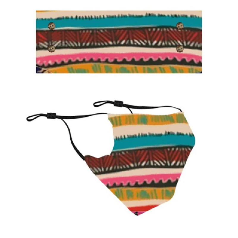 Fashion Tie Cycling Sweatband Yoga Hair Bands with mask
