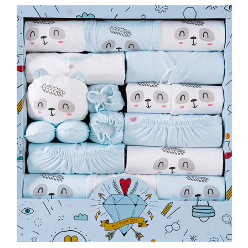 Newborn baby girl clothes set