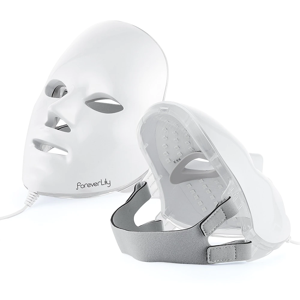 7 colors LED facial mask photon therapy iciCosmetic