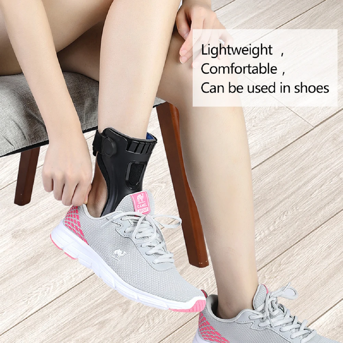 Drop Foot Brace Support With Comfortable Inflatable Airbag
