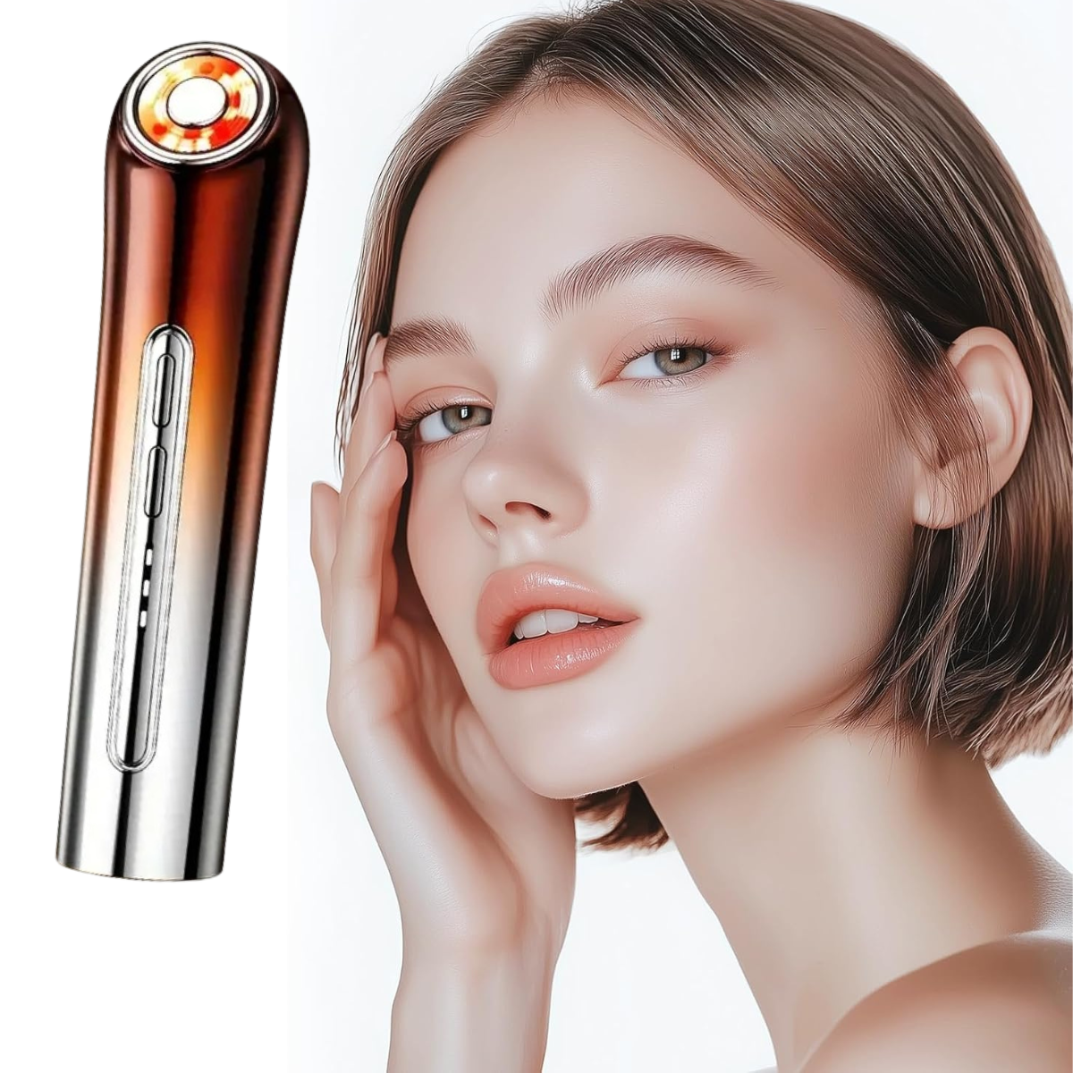 EMS Microcurrent Facial Device – Heat Vibration Photorejuvenation Device