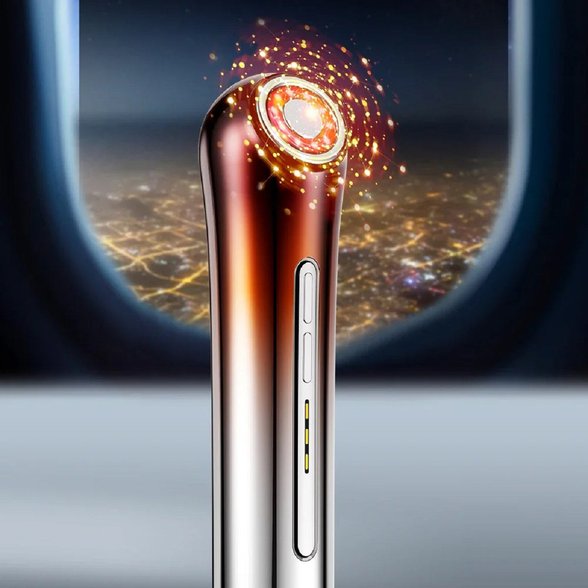 EMS Microcurrent Facial Device – Heat Vibration Photorejuvenation Device