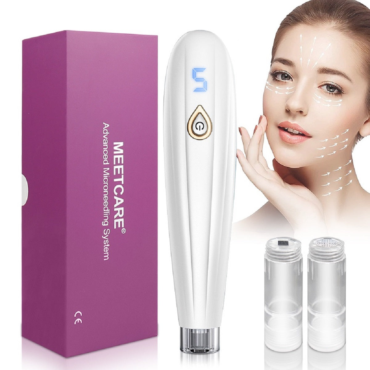 Wireless Hydra Pen Derma Microneedle