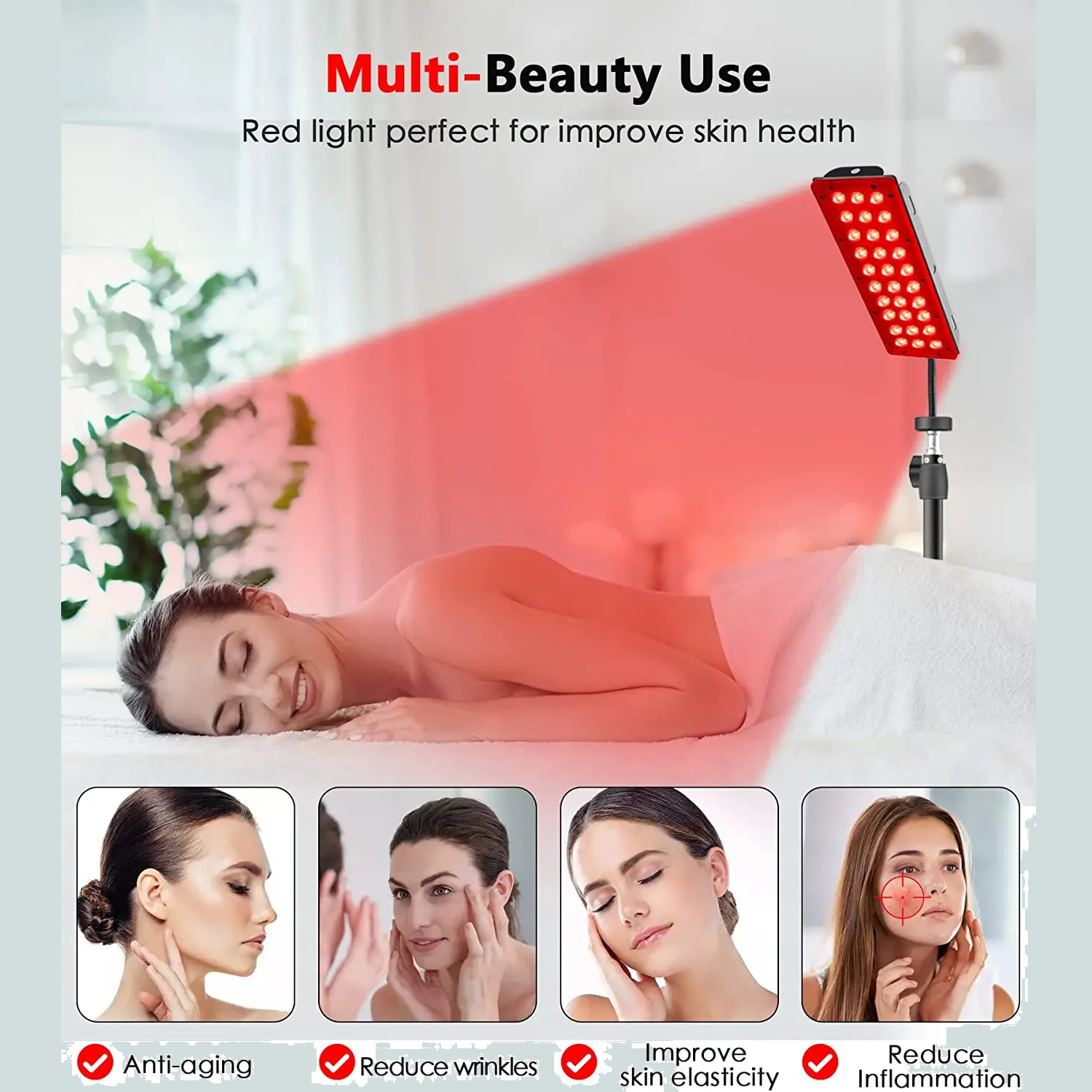 Led Red Infrared Light Healthcare Lamp For Full Body