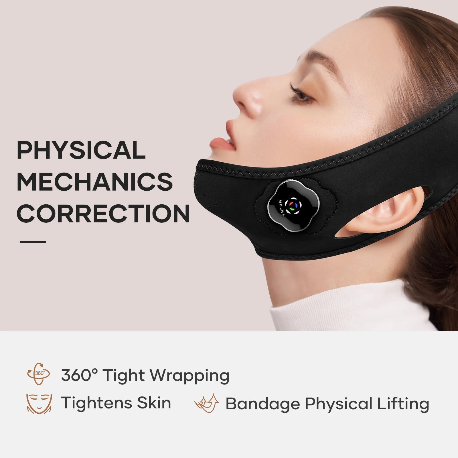 EMS Face Slimming Mask – Electric Lifting Belt to Reduce Double Chin and Shape Cheeks