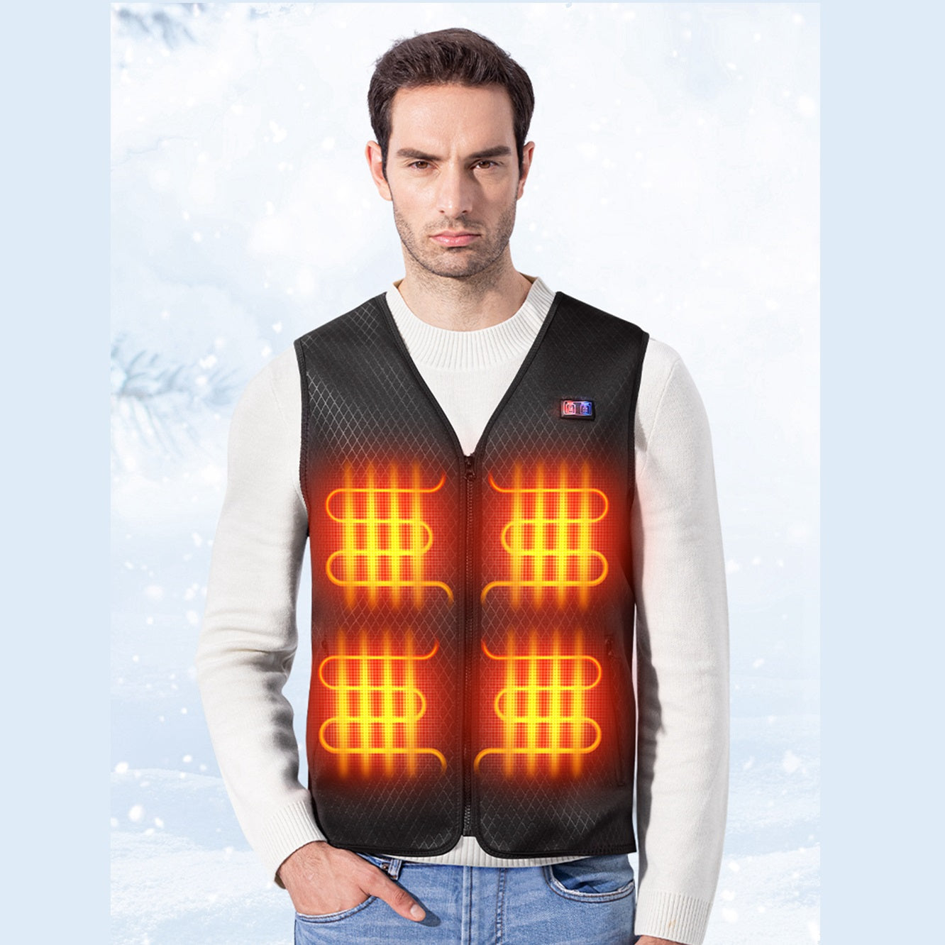 Men's Winter Warm Heated Smart Vest