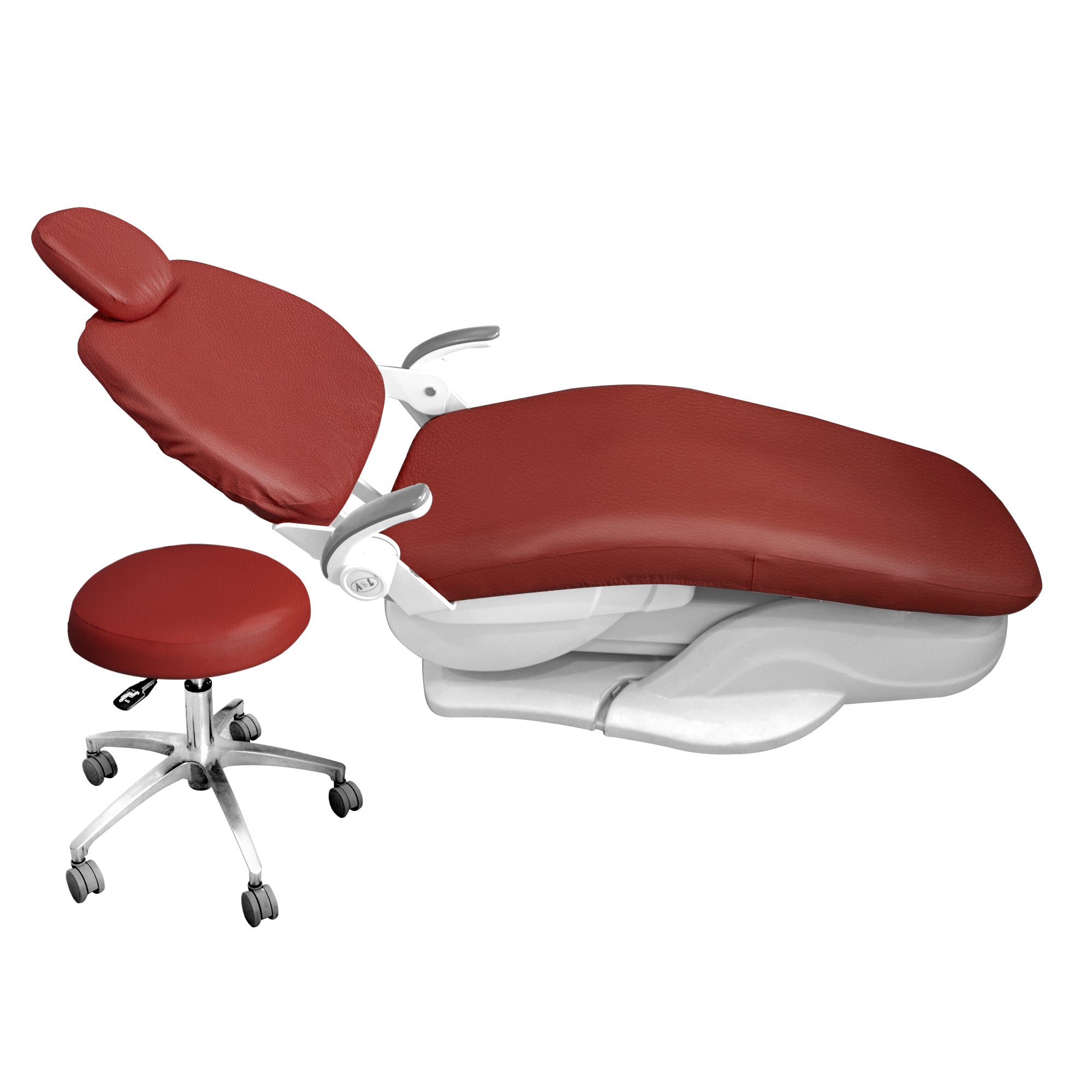Dental Chair Cover Unit PU Leather Seat Set