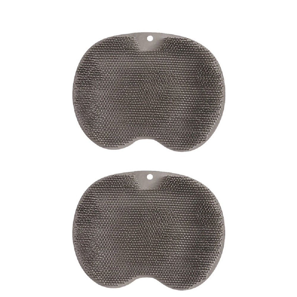 Exfoliating Shower Massage Scraper Back Brush Bath Mat Body Cleansing