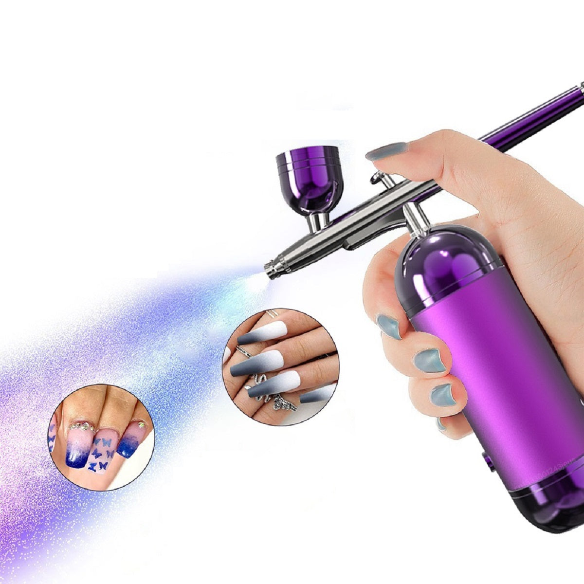 Airbrush Nail With Compressor Paint Air Spray