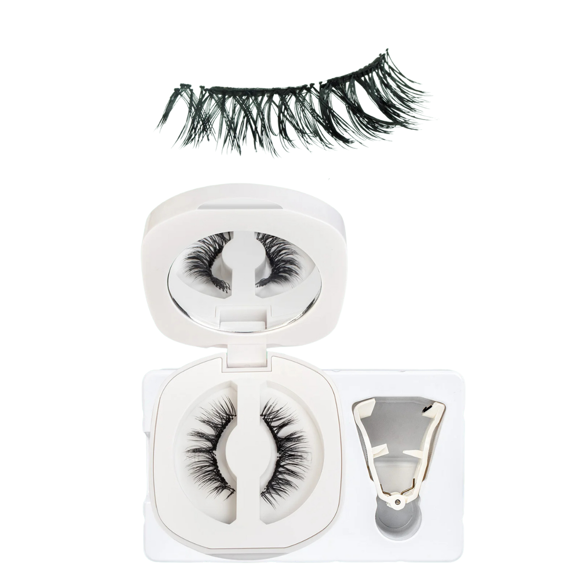 Natural Look Soft Magnetic Eyelashes Kit – No‑Glue Reusable 3D Lashes