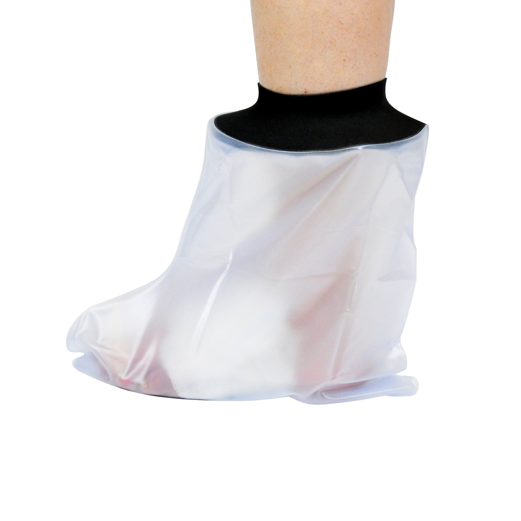 Reusable Ankle Wound Protector for Shower Bath