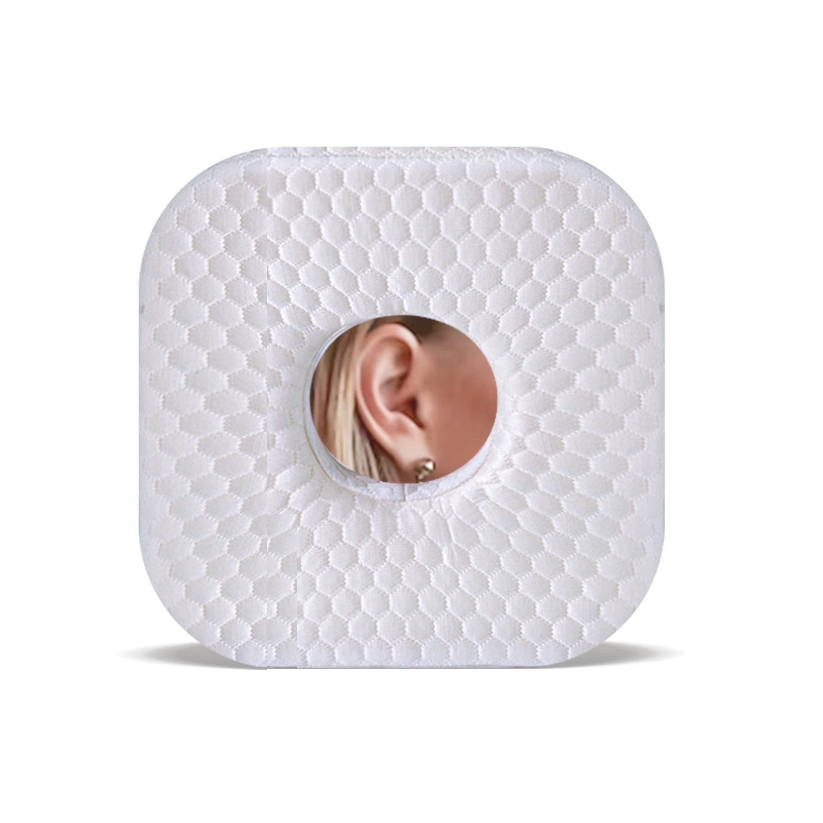 Memory Foam Ear Pillow with Ear Hole