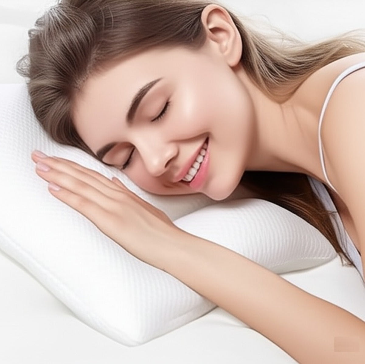 Ear Protection ear piercing Pillow – Side Sleeping Cushion with Ear Hole