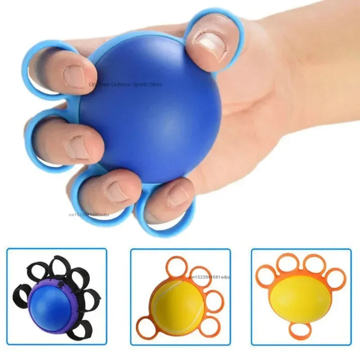 Hand Grip Strengthener – Finger Exerciser Training Ball for Strength And Rehab