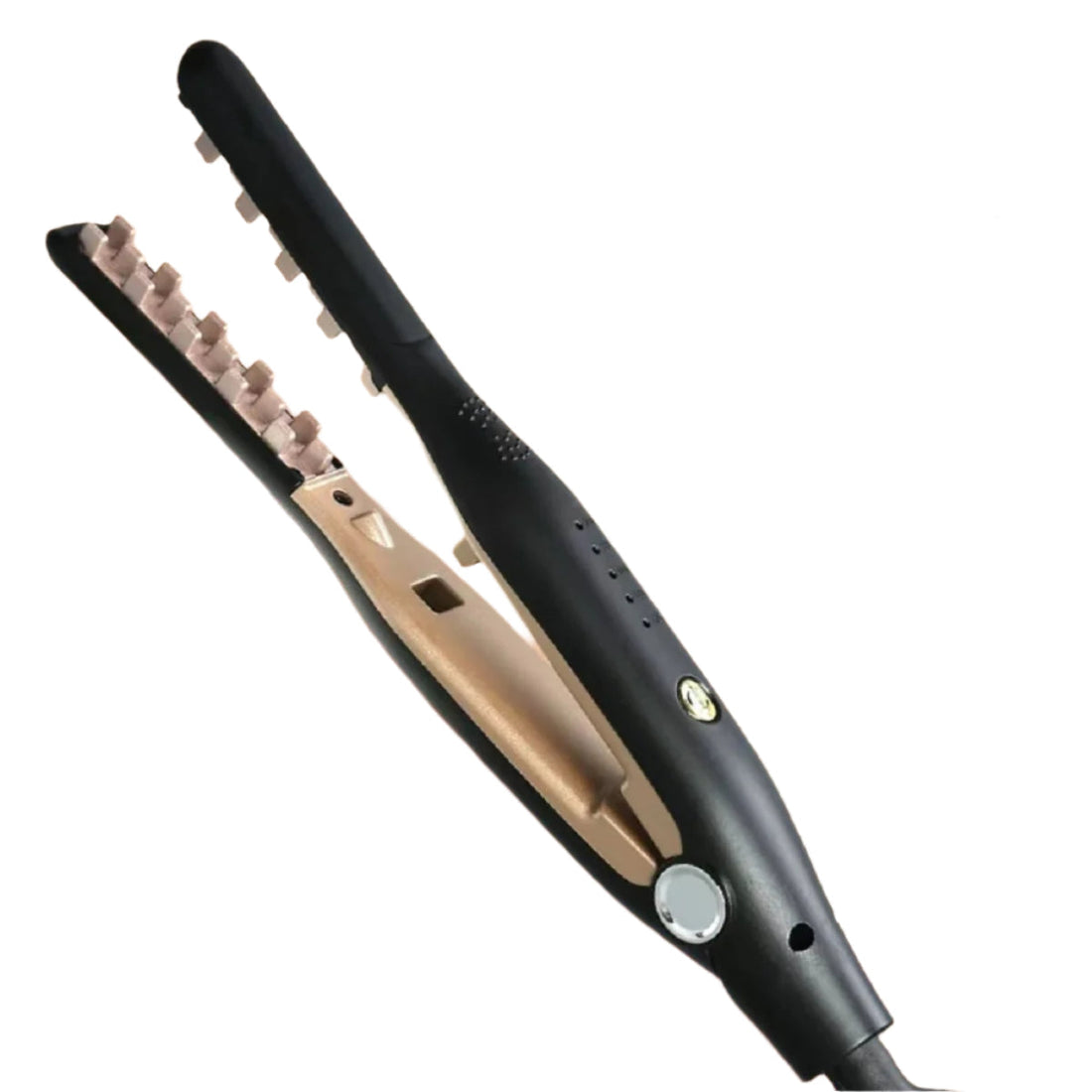 3D Ceramic Hair Crimper Iron – Professional Volumizer and Texturizer
