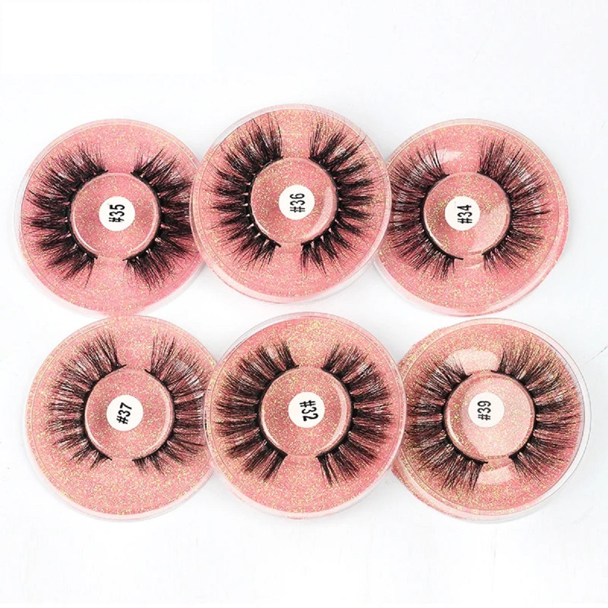 3D Mink Lashes – Fluffy Handmade False Eyelashes for Natural Long Look