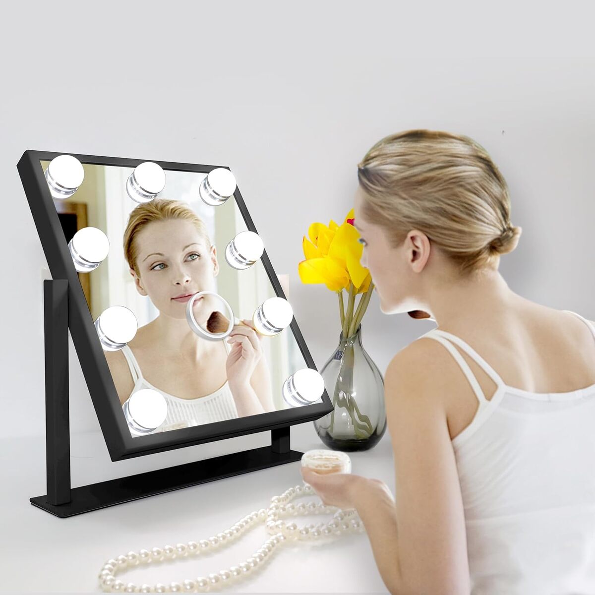 Hollywood Vanity Makeup Mirror with Lights