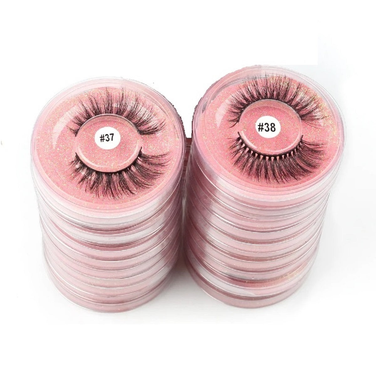 3D Mink Lashes – Fluffy Handmade False Eyelashes for Natural Long Look