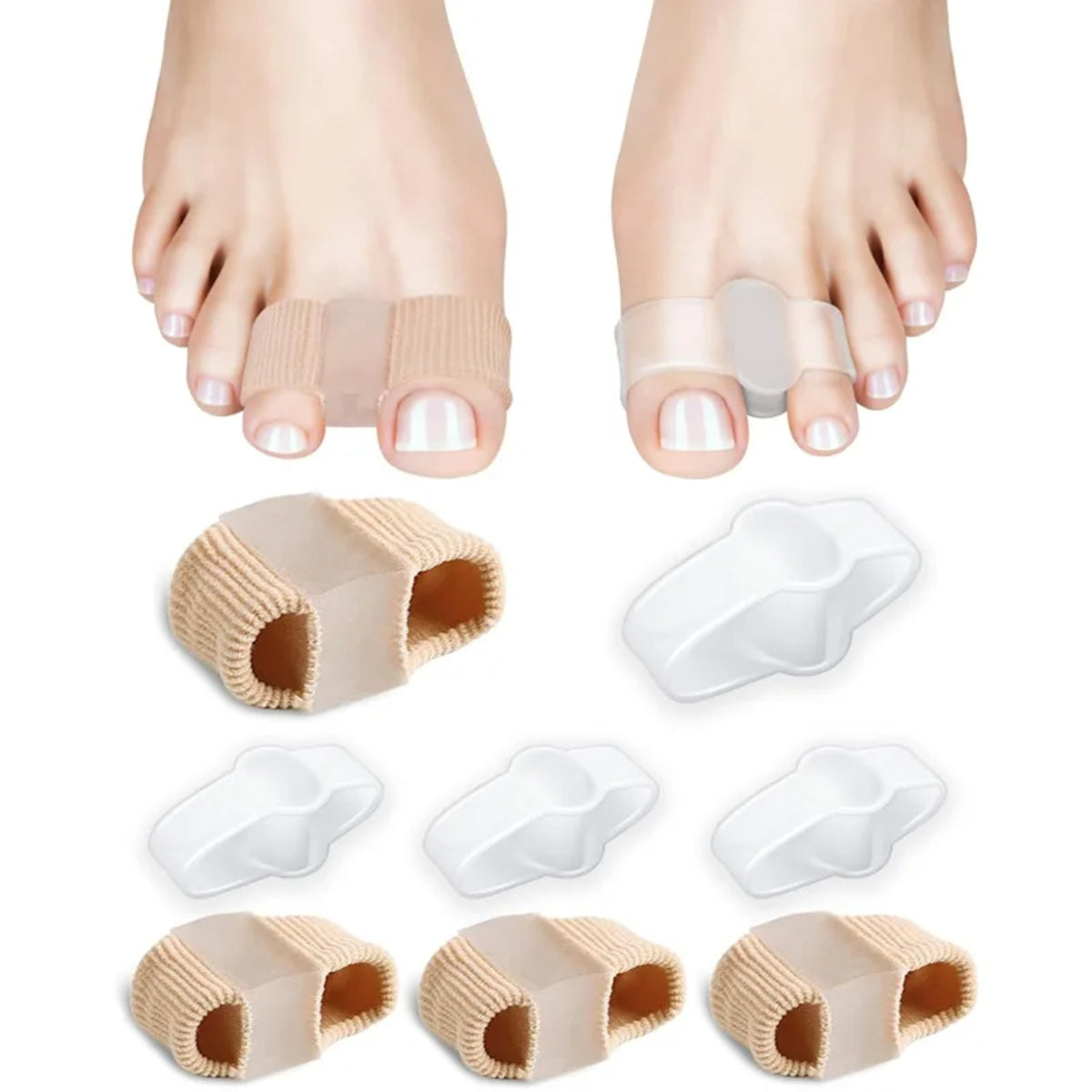 Silicone Forefoot Pad – Double-Pore Toe Divider and Separator