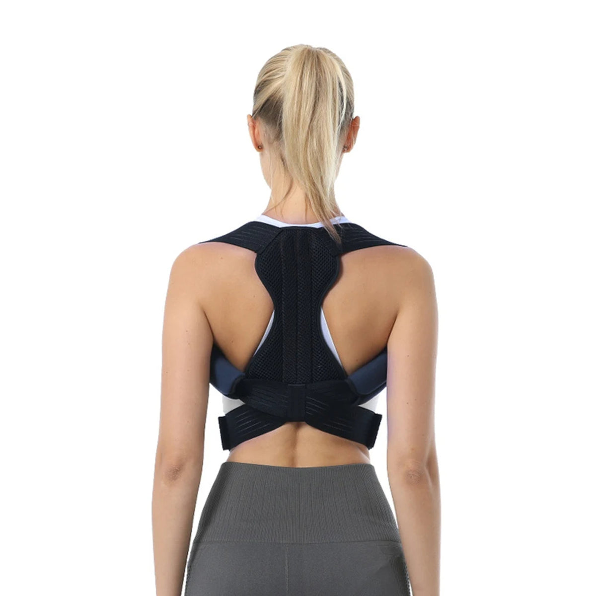 Adjustable Back Support Brace – Posture Corrector for Neck Back And Shoulders