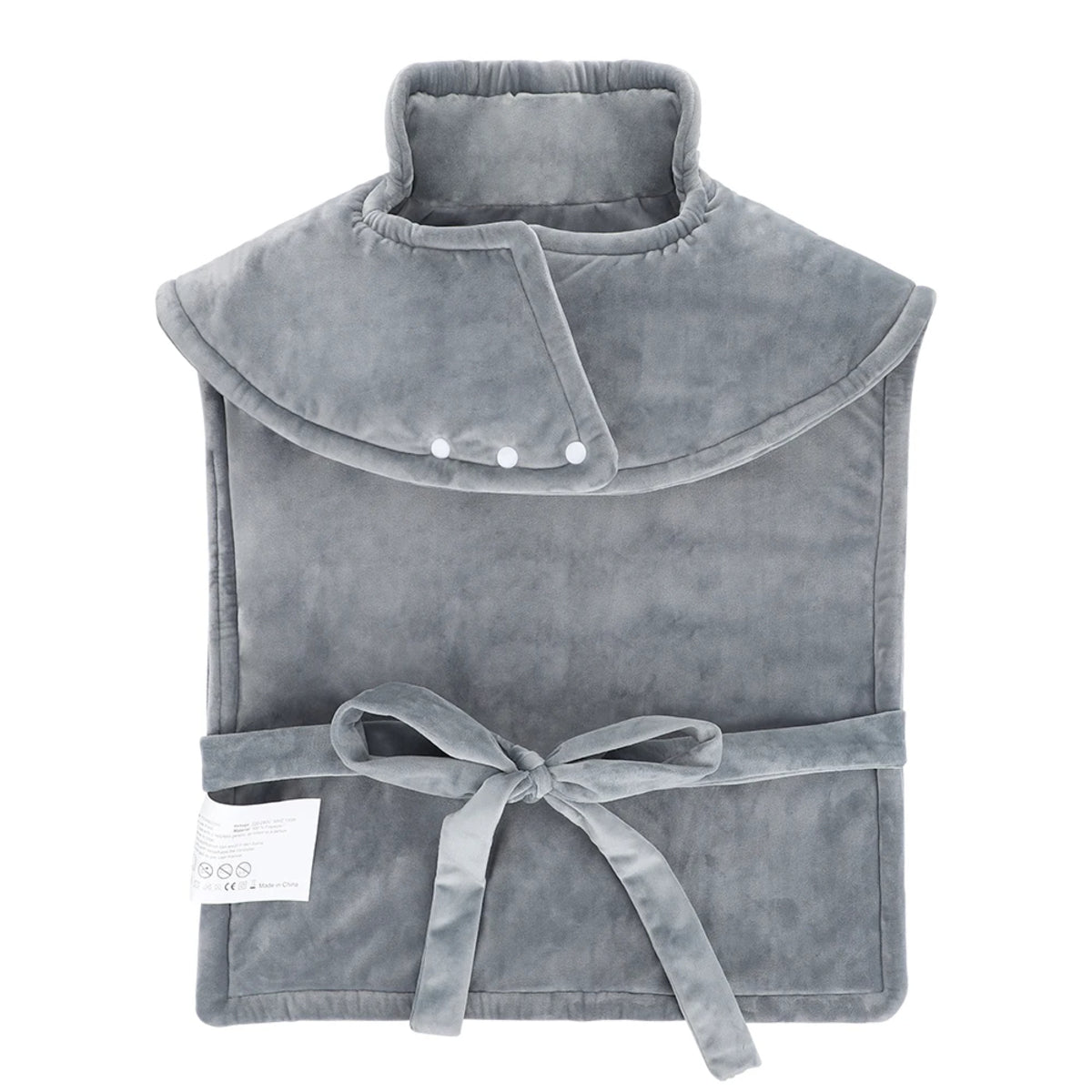 Electric Heated Shawl – 3-Level Neck Back and Waist Warmer