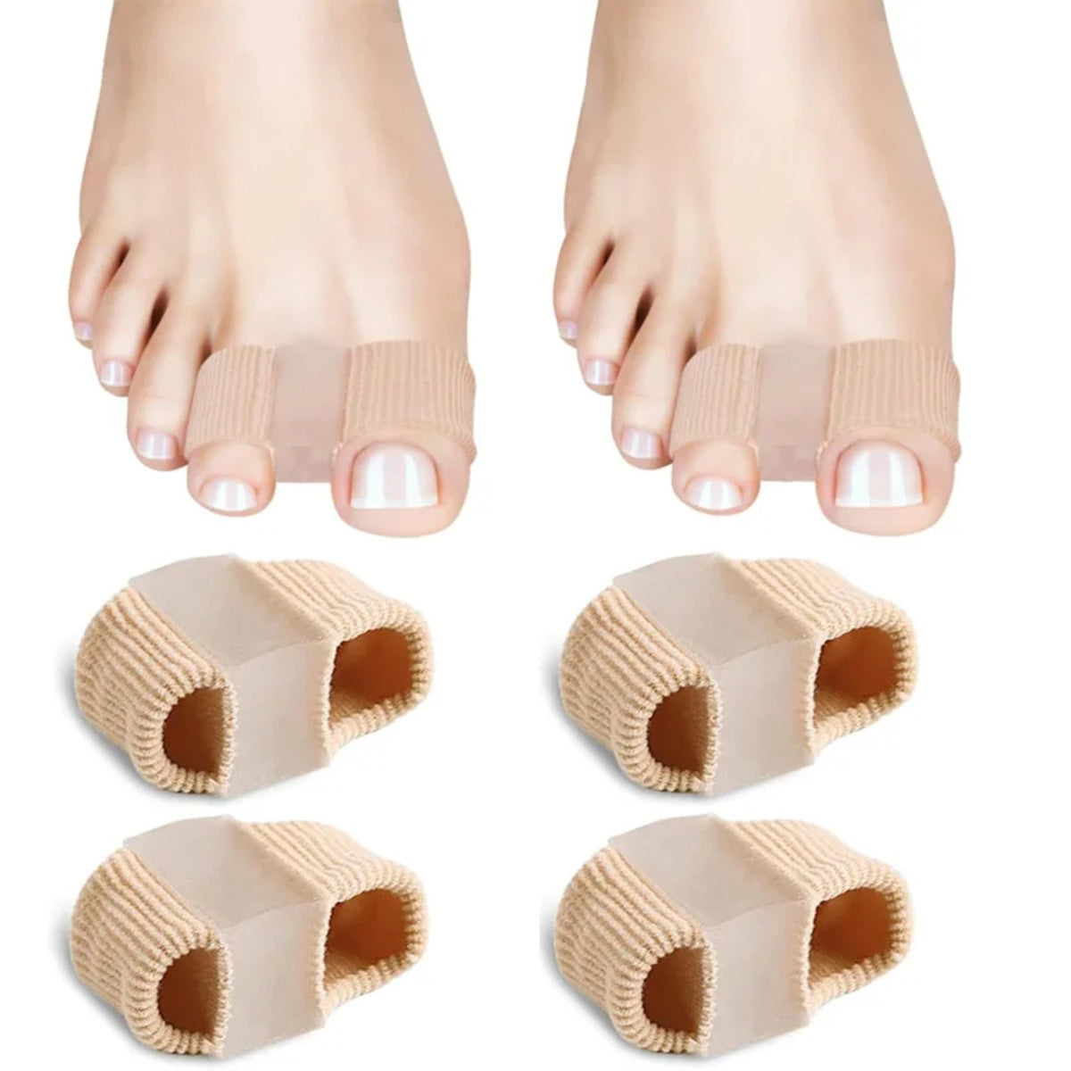 Silicone Forefoot Pad – Double-Pore Toe Divider and Separator