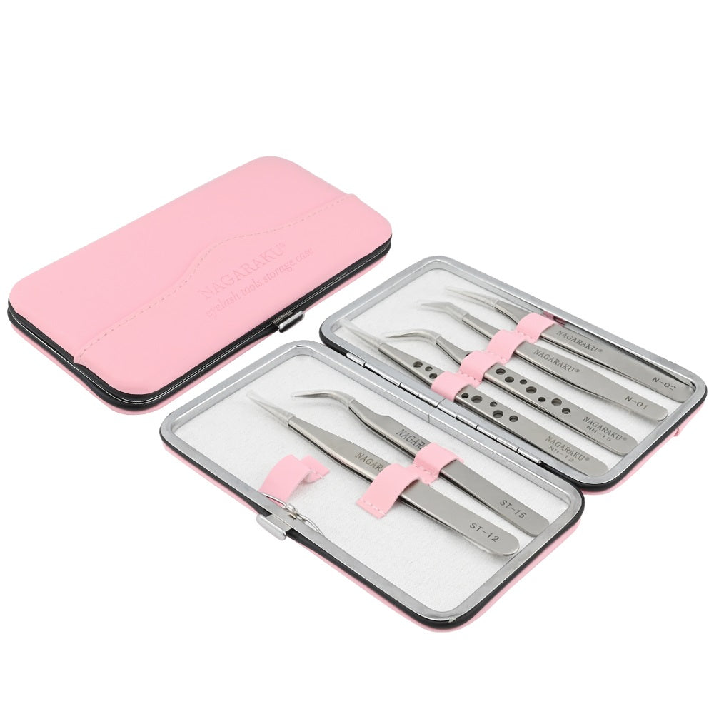Tweezers Eyelash Extension Set Kit