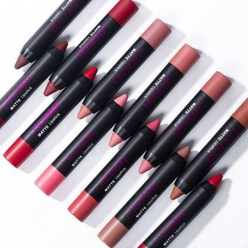 12/pcs Waterproof Matte Lipstick iciCosmetic