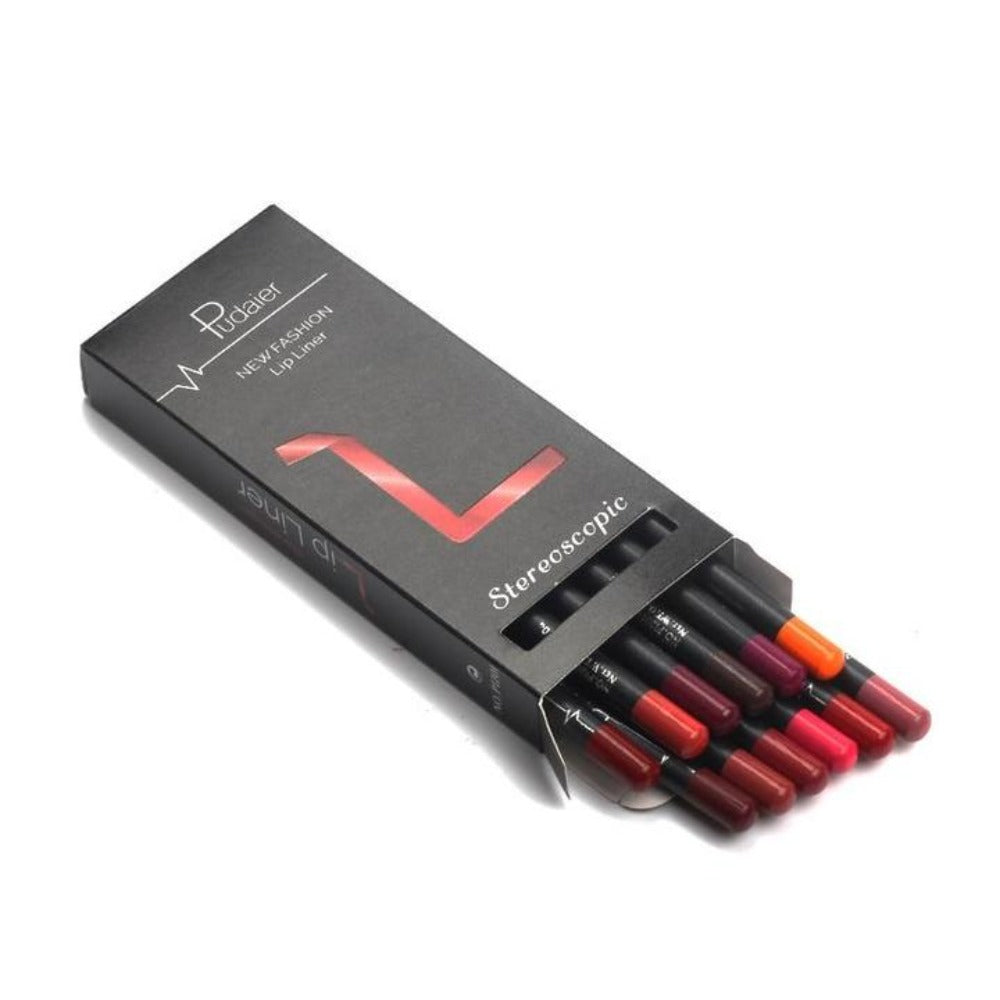 12pcs Lip Liner Pencil