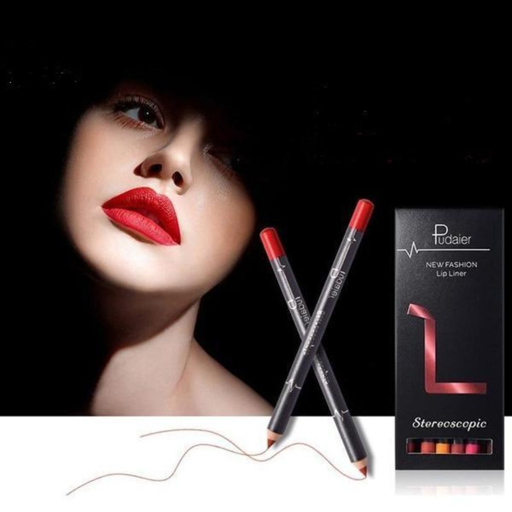 12pcs Lip Liner Pencil