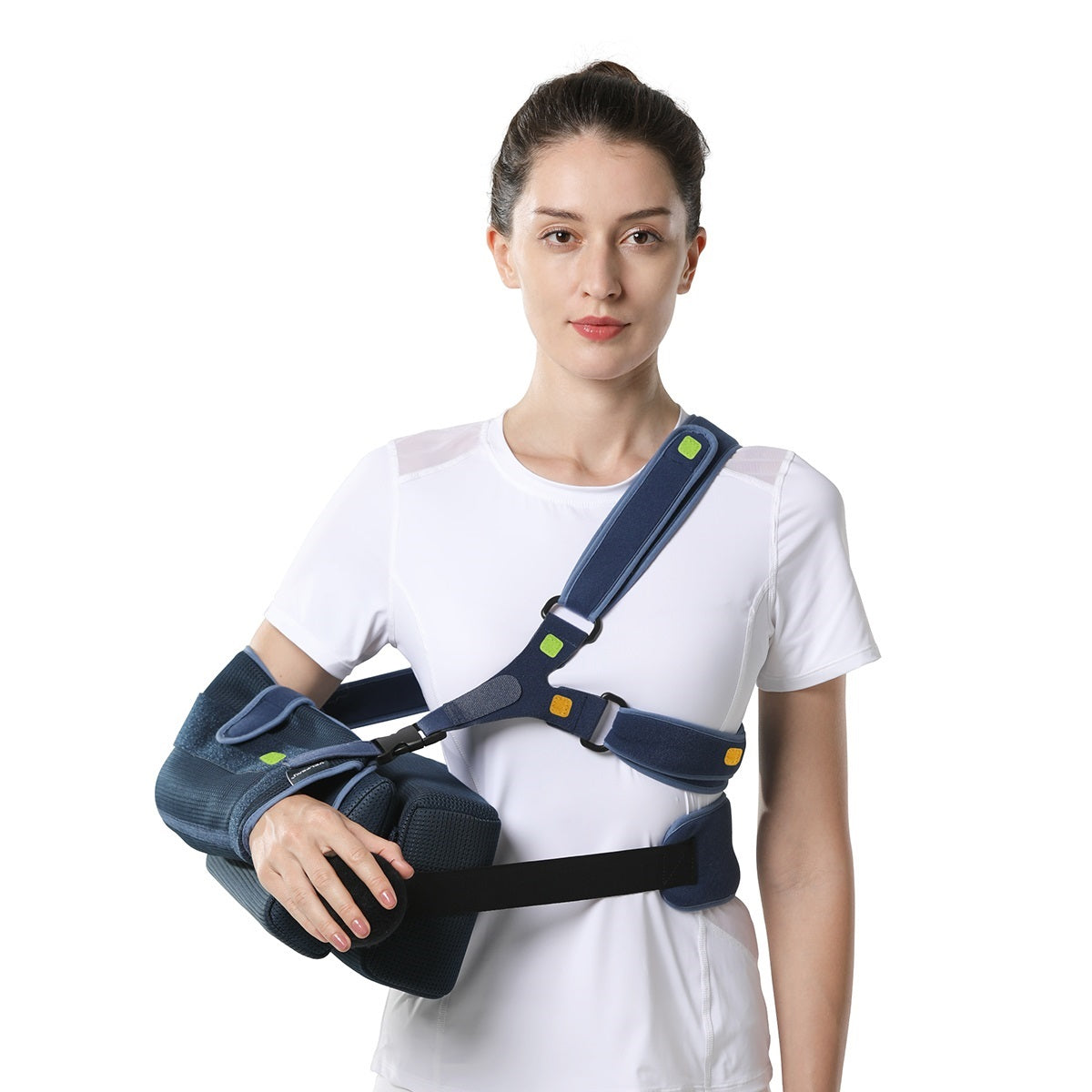 Arm Sling Shoulder Immobilizer with Abduction Pillow