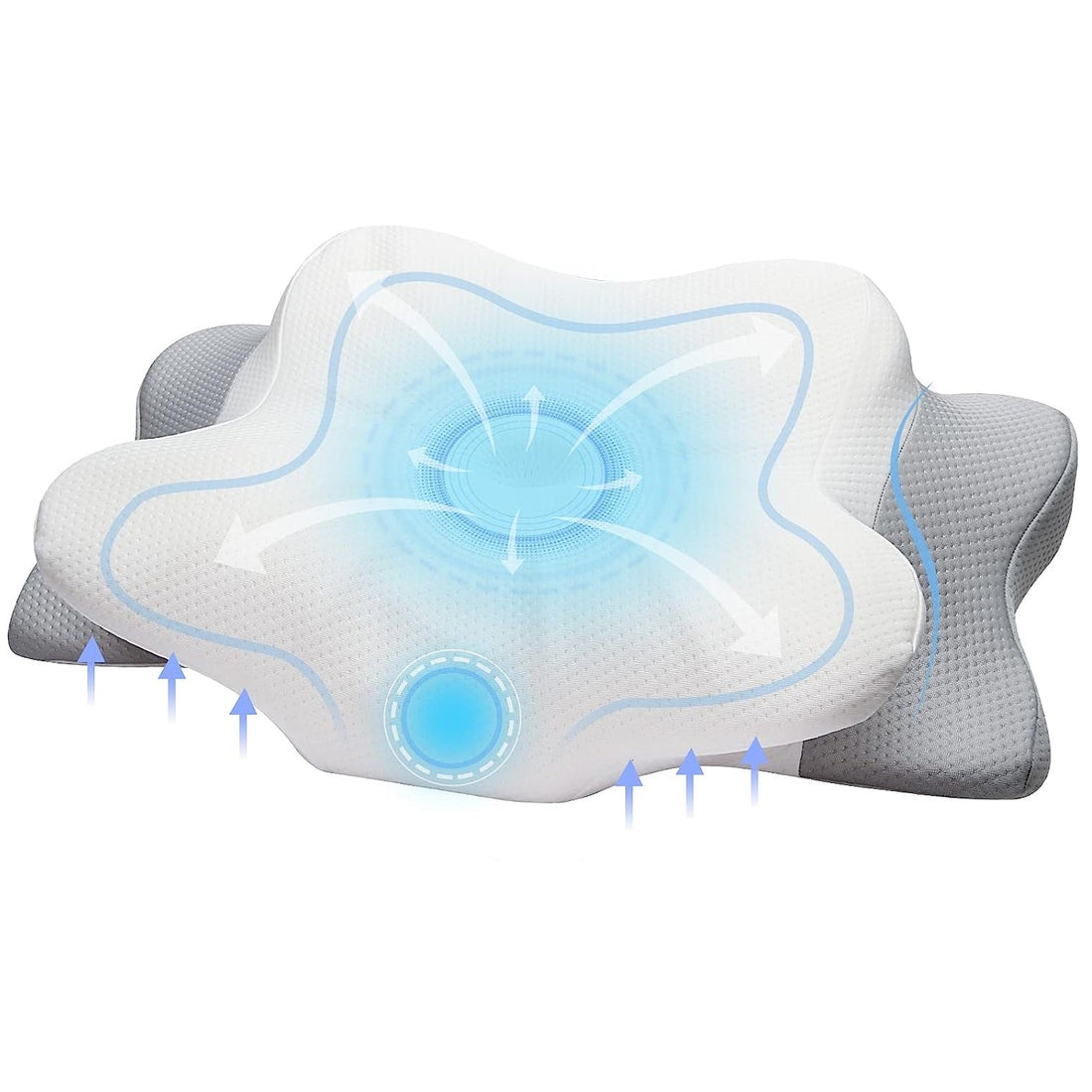 Odorless Orthopedic Memory Foam Pillow